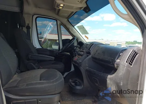 2019 Ram Promaster 2500 High Roof 159 Wb from USA, damaged, VIN 3C6TRVDG6KE513228